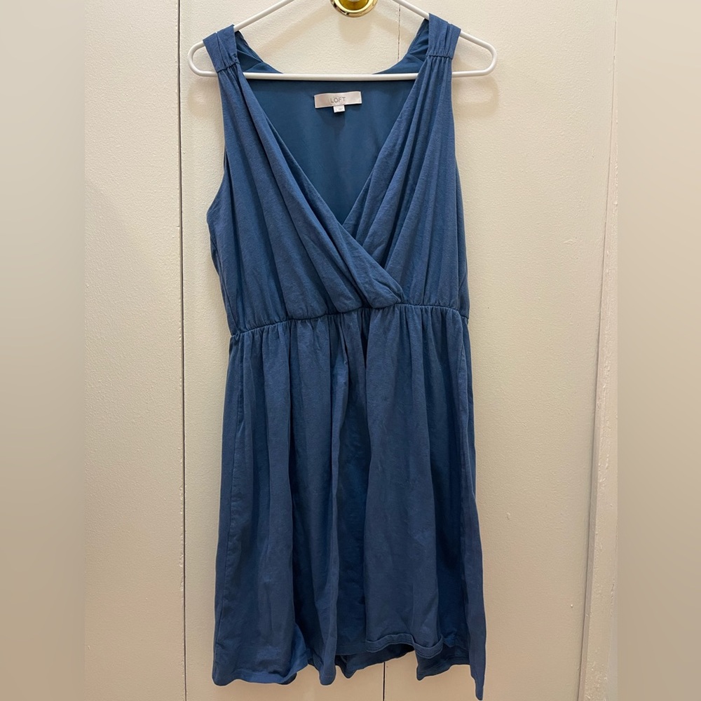 Ann Taylor Loft - summer mini dress- size L
